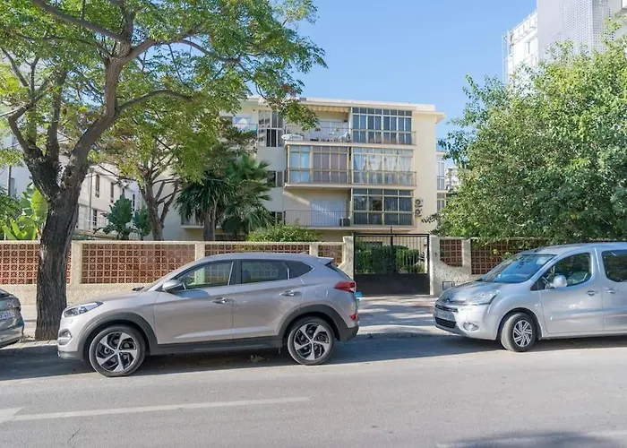 Sea View W/ 2 Rooms, Beach: 1 Minute Apartment Torremolinos