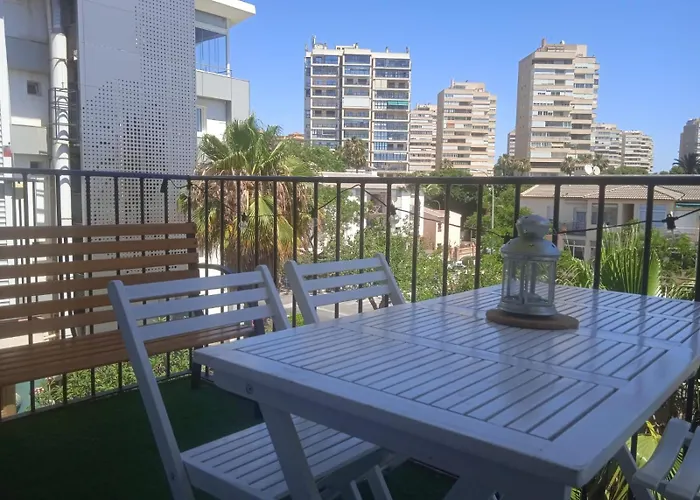 Sea View W/ 2 Rooms, Beach: 1 Minute * Torremolinos