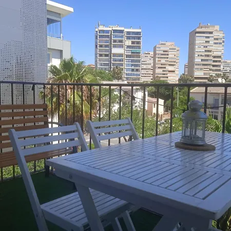 Sea View W/ 2 Rooms, Beach: 1 Minute * Torremolinos
